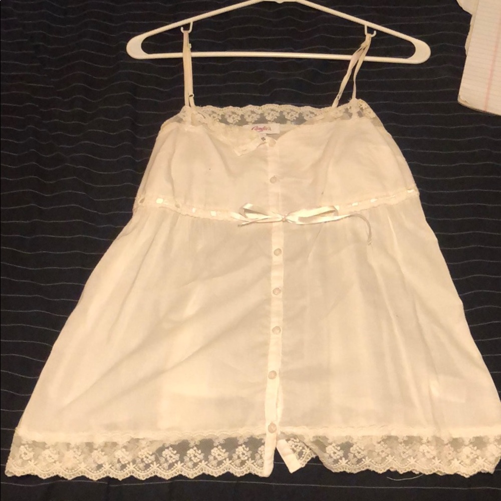 Tank top blouse